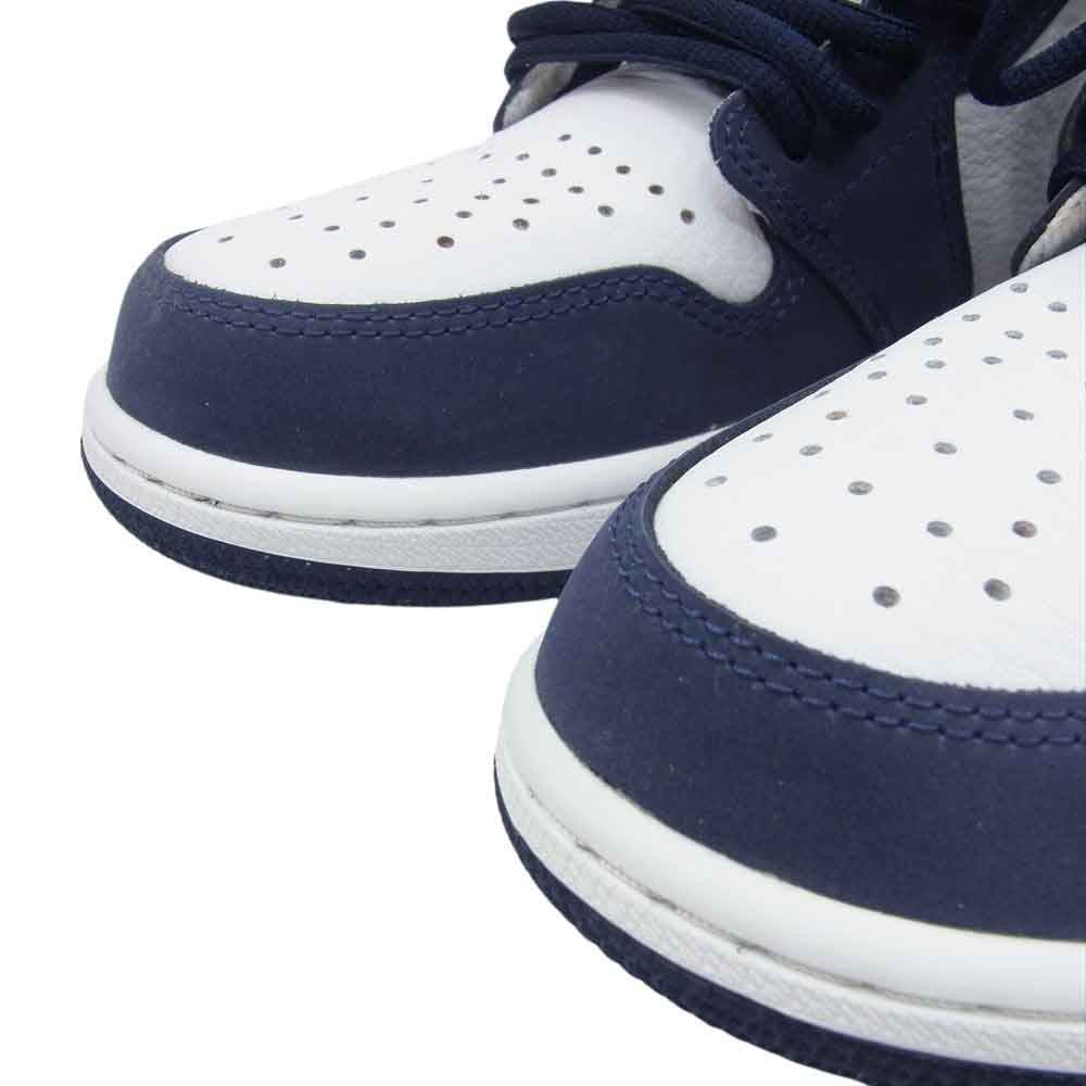 NIKE ナイキ DC1788-100 Air Jordan 1  エアジョーダン 1 High OG CO.JP White Midnight Navy OG CO.JP ホワイト ミッドナイトネイビー ハイカット スニーカー ホワイト系 ネイビー系 27cm【極上美品】【中古】