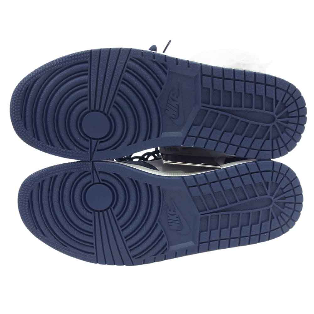 NIKE ナイキ DC1788-100 Air Jordan 1  エアジョーダン 1 High OG CO.JP White Midnight Navy OG CO.JP ホワイト ミッドナイトネイビー ハイカット スニーカー ホワイト系 ネイビー系 27cm【極上美品】【中古】