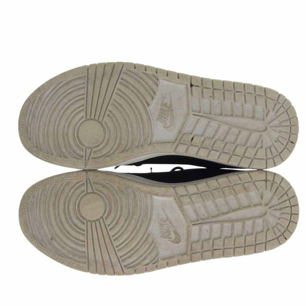 NIKE ナイキ JORDAN 1 FLIGHT 5 LOW ジョーダン 1 フライト 5 ロー スニーカー ブラック系 28.5cm【中古】