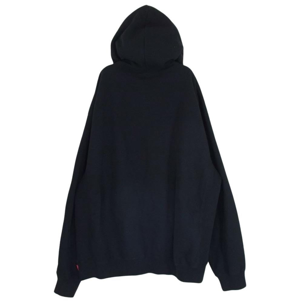 ブラックアイパッチ Handle With Care Label Hoodie ロゴ フーディー プルオーバー パーカー ブラック系 XL【中古】