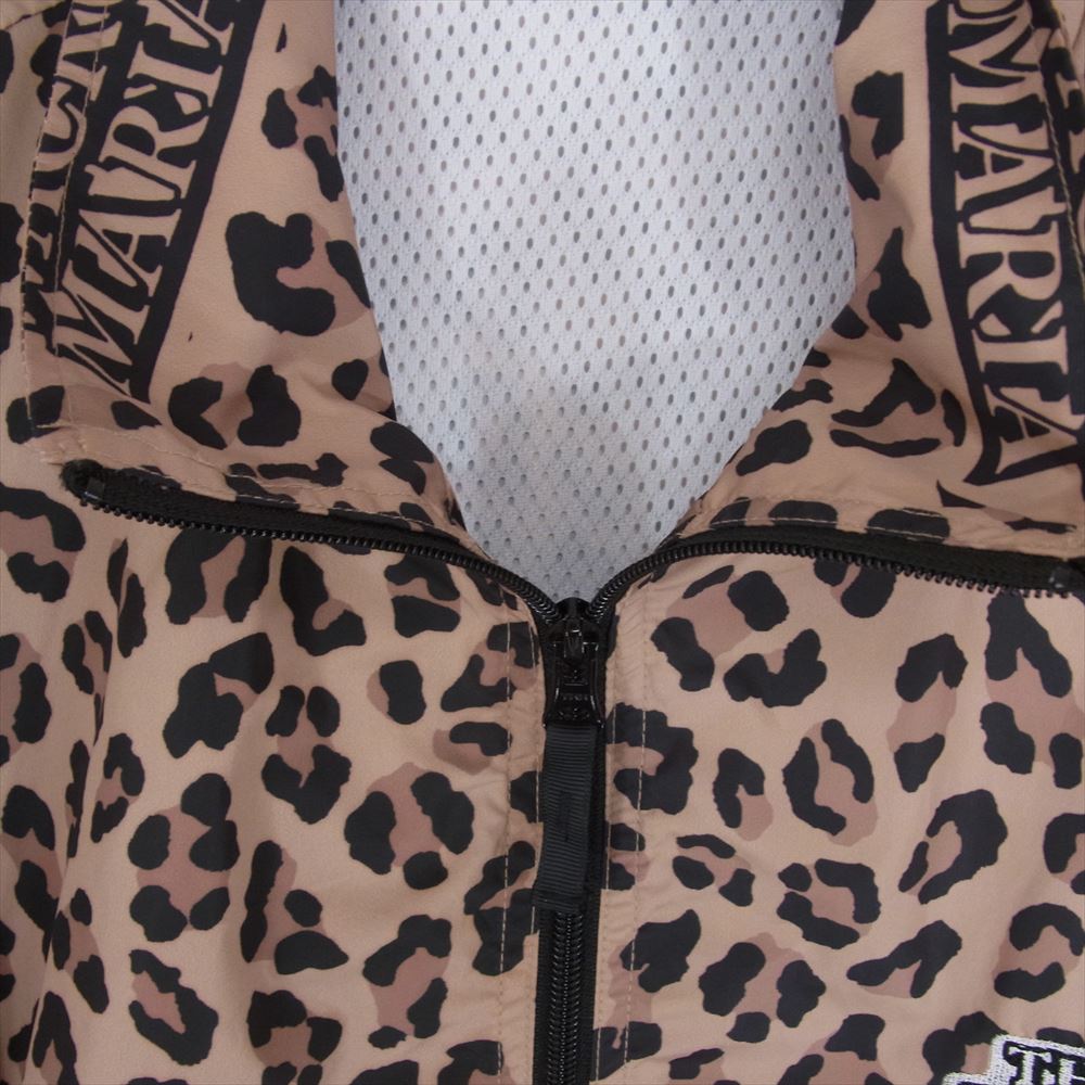 WACKO MARIA ワコマリア 22AW BlackEyePatch LEOPARD TRACK JACKET ブラックアイパッチ レオパード トラック ジャケット ブラウン系 L【中古】