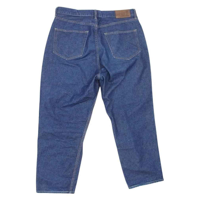 HUF ハフ CLASSIC DENIM PANTS クラシック グリーンステッチ デニム パンツ インディゴブルー系 34【中古】