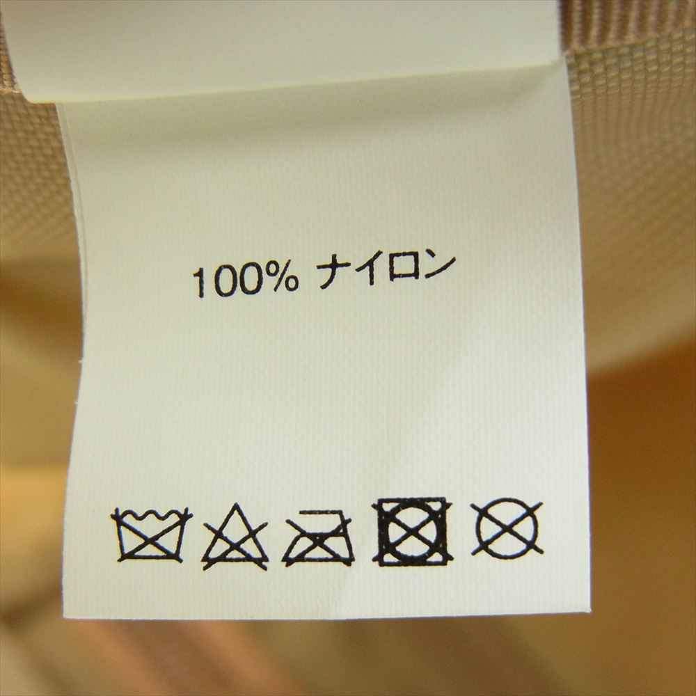 Supreme シュプリーム 21SS Neck Pouch スケルトン クリア ロゴ ネックポーチ ショルダー バッグ ベージュ系【中古】