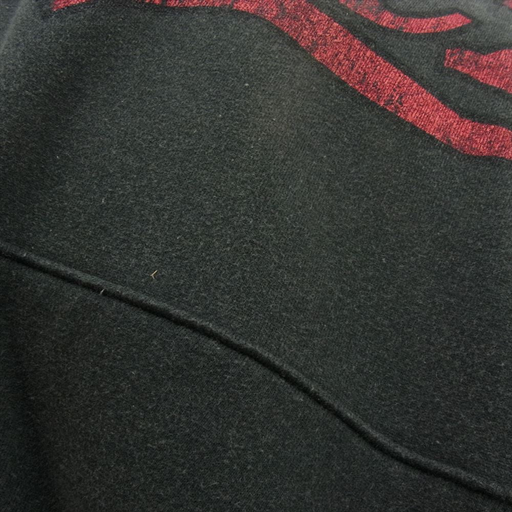 サプール A0022-202 × FR2 エフアールツー SAPEur HOODIE ヴィンテージ加工 スウェット パーカー シャツ ダークグレー系 XL【中古】