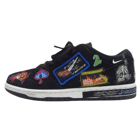 NIKE ナイキ DQ4488-001 SB DUNK LOW PRO QS NECK FACE エスビー ダンク プロ ローカット スニーカー ネックフェイス  ブラック系 26cm【中古】