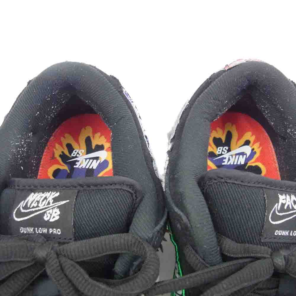 NIKE ナイキ DQ4488-001 SB DUNK LOW PRO QS NECK FACE エスビー ダンク プロ ローカット スニーカー ネックフェイス  ブラック系 26cm【中古】