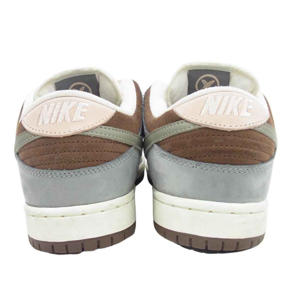 NIKE ナイキ FQ1180-001 x Yuto Horigome SB DUNK LOW PRO QS 堀米 雄斗 ダンク ロープロ ローカット スニーカー ホワイト系 グレー系 ピンク系 26.5cm【中古】