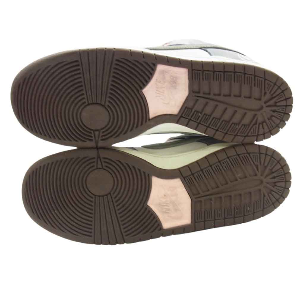 NIKE ナイキ FQ1180-001 x Yuto Horigome SB DUNK LOW PRO QS 堀米 雄斗 ダンク ロープロ ローカット スニーカー ホワイト系 グレー系 ピンク系 26.5cm【中古】