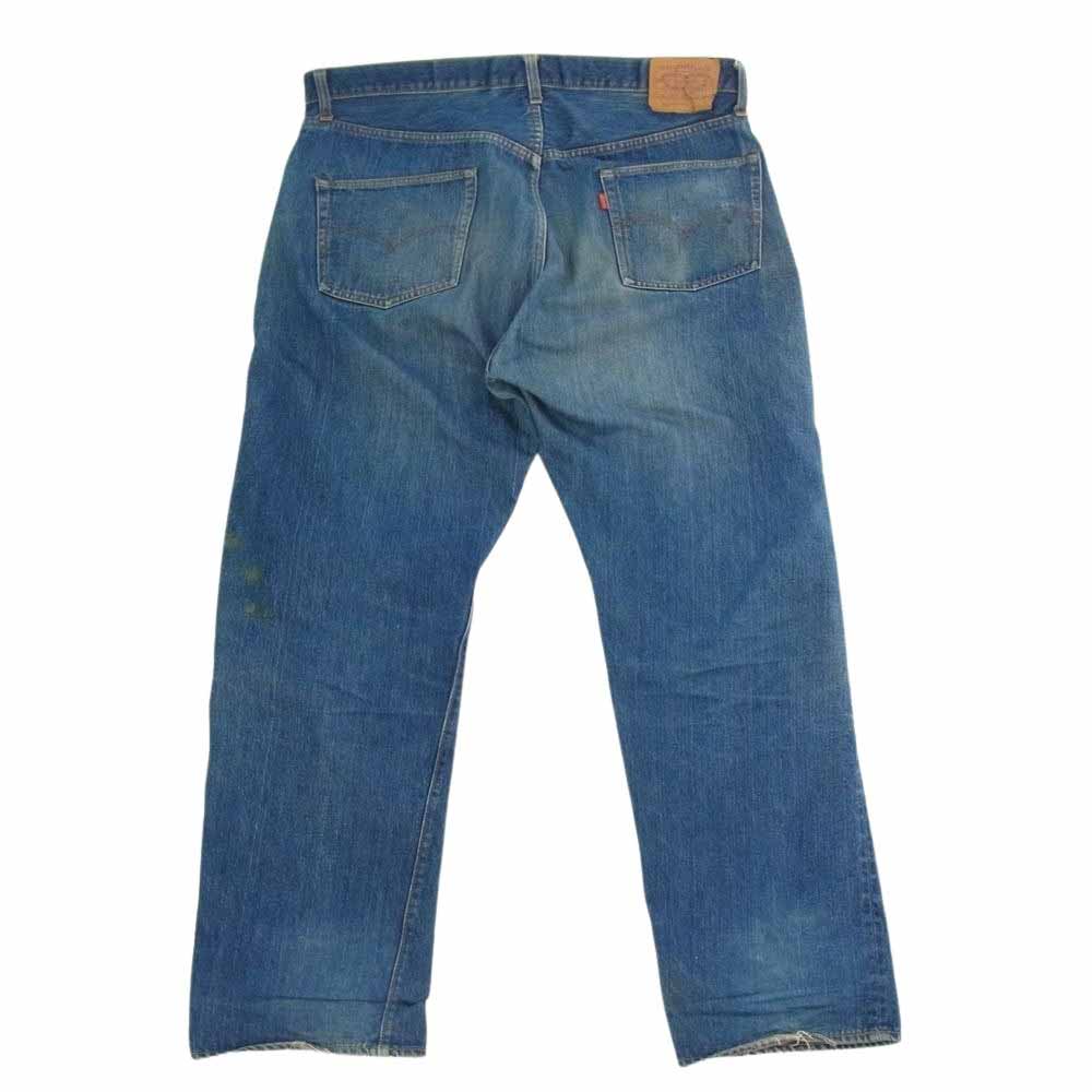 Levi's リーバイス ヴィンテージ 501 66前期 スモールe ボタンフライ ストレート デニム パンツ インディゴブルー系【中古】