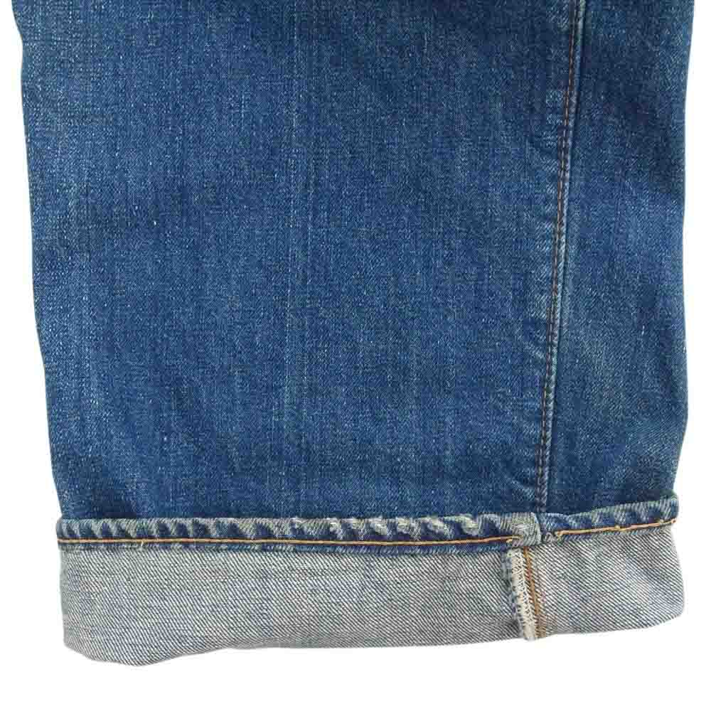 Levi's リーバイス ヴィンテージ 501 66前期 スモールe ボタンフライ ストレート デニム パンツ インディゴブルー系【中古】