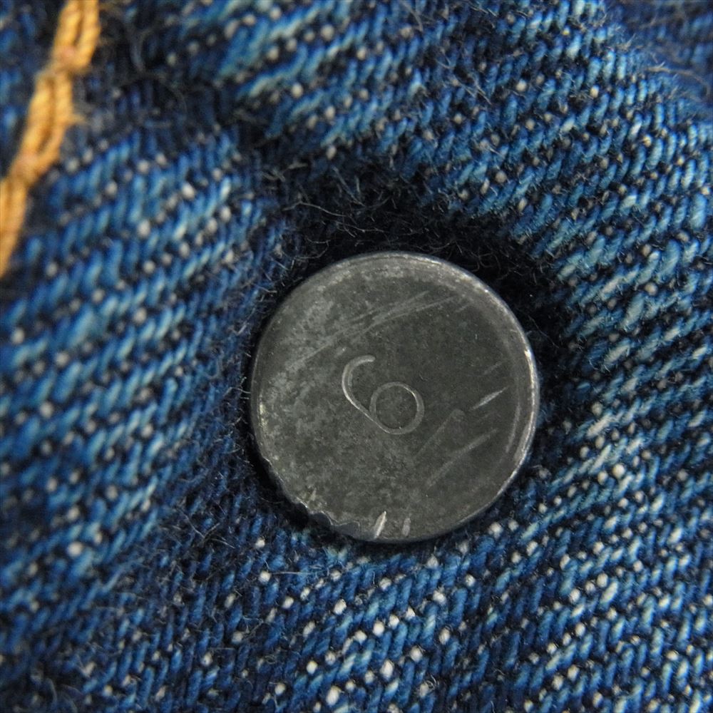 Levi's リーバイス ヴィンテージ 501 66前期 スモールe ボタンフライ ストレート デニム パンツ インディゴブルー系【中古】