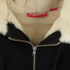 Supreme シュプリーム 22AW Faux Fur Lined Zip Up Hooded フェイ クファー ライド ジップ アップ フーディー スウェットシャツ パーカー ブラック系 XL【中古】