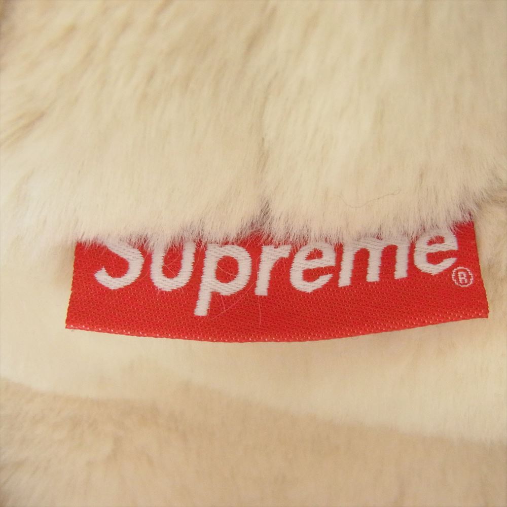 Supreme シュプリーム 22AW Faux Fur Lined Zip Up Hooded フェイ クファー ライド ジップ アップ フーディー スウェットシャツ パーカー ブラック系 XL【中古】