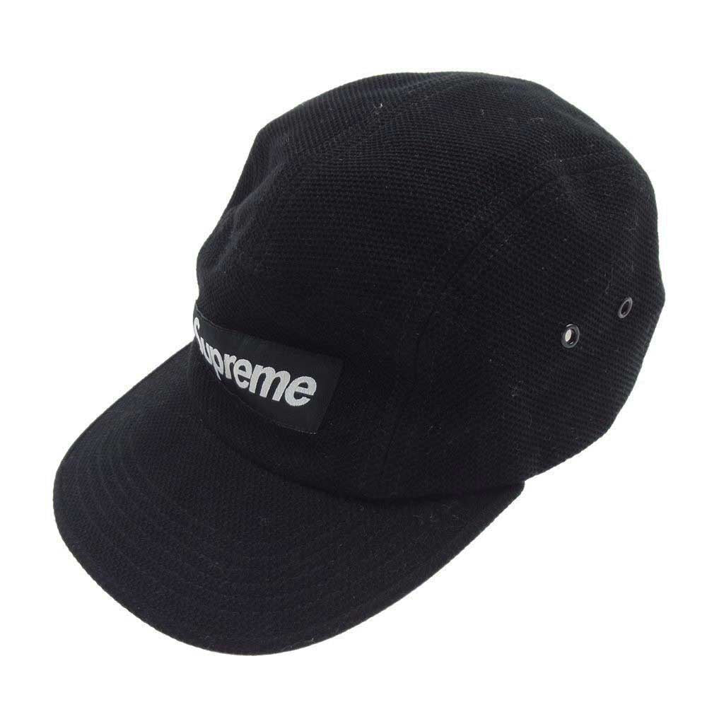 Supreme シュプリーム Mesh Camp Cap 6パネル メッシュ ボックスロゴ キャンプキャップ ブラック系【中古】