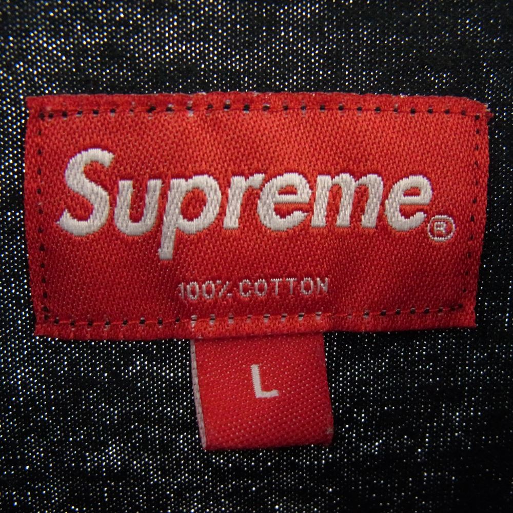 Supreme シュプリーム SMALL BOX LOGO L/S スモールボックス ロゴ ロングスリーブ Tシャツ ブラック ブラック系 L【中古】