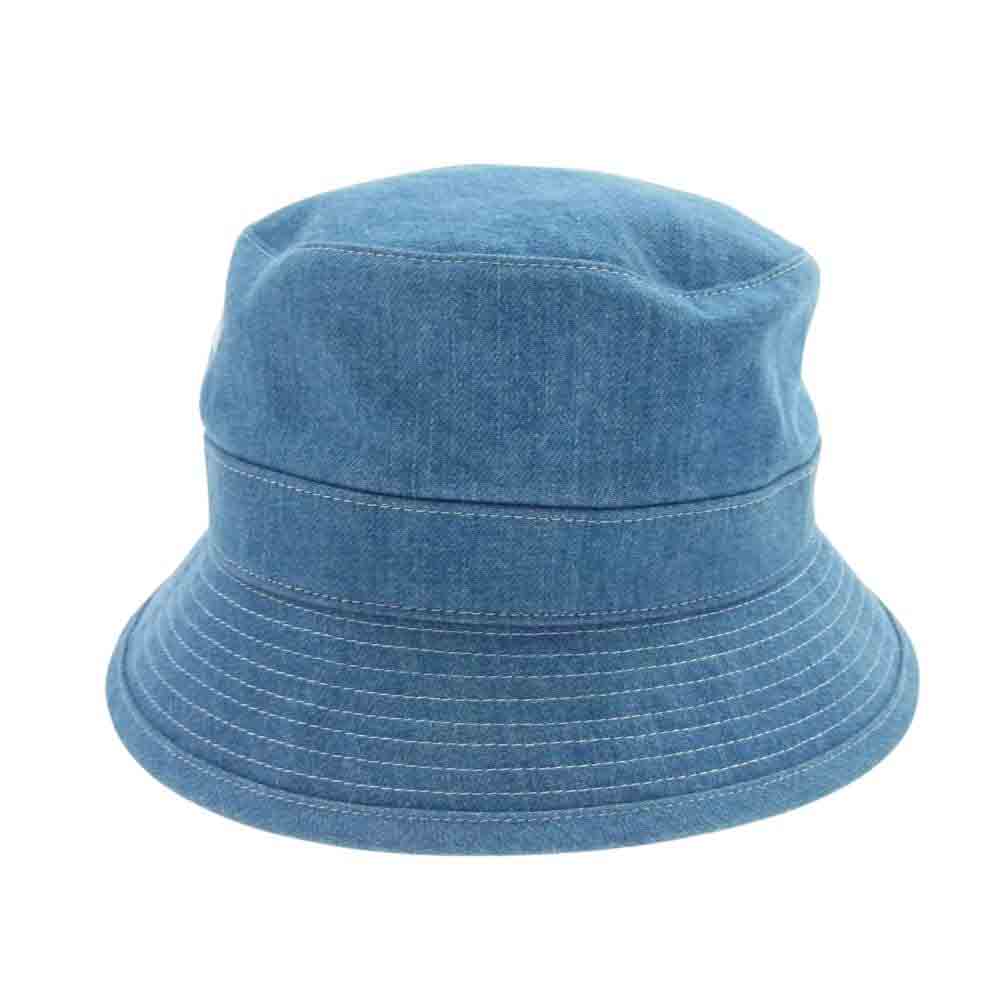 WTAPS ダブルタップス 21AW  212HCDT-HT19 BUCKET 02/HAT/COTTON.DENIM デニム バケットハット  インディゴブルー系 X 03【中古】