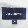 DESCENDANT ディセンダント 231WVDS-PTM04 CLASP TWILL TROUSERS トラウザーズ パンツ グレー系 3【中古】