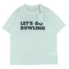 Sacai サカイ 19SS 19-0107S The Big Lebowski LETS GO BOWLING ビッグリボウスキ バックプリント 半袖 Tシャツ ホワイト系 2【美品】【中古】
