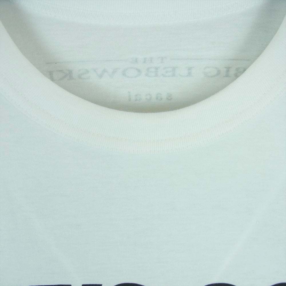 Sacai サカイ 19SS 19-0107S The Big Lebowski LETS GO BOWLING ビッグリボウスキ バックプリント 半袖 Tシャツ ホワイト系 2【美品】【中古】