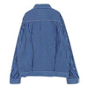 Sacai サカイ 21SS 21-02493M Cotton Poplin Blouson STRIPE コットン ポプリン ストライプ ブルゾン シャツ ジャケット ブルー系 ホワイト系 1【美品】【中古】