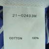 Sacai サカイ 21SS 21-02493M Cotton Poplin Blouson STRIPE コットン ポプリン ストライプ ブルゾン シャツ ジャケット ブルー系 ホワイト系 1【美品】【中古】