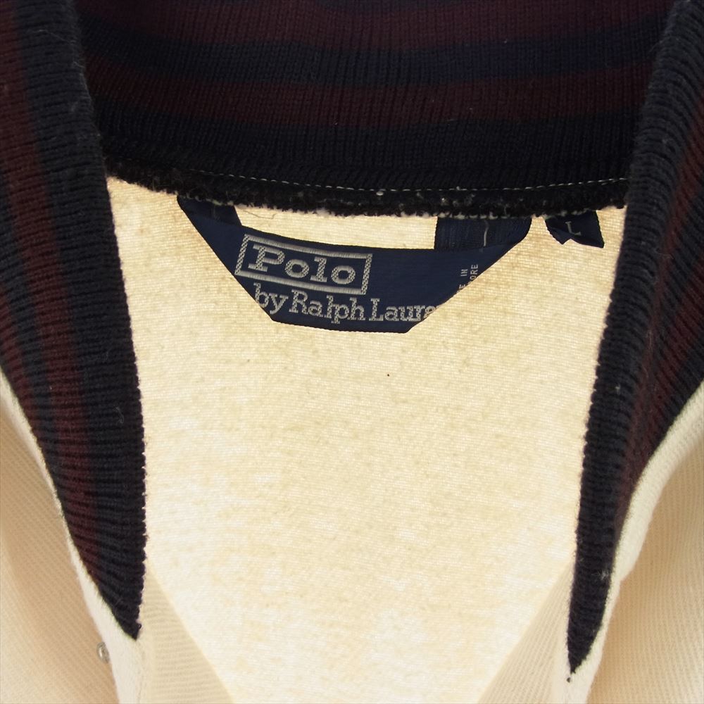 POLO RALPH LAUREN ポロ・ラルフローレン コットン スタジャン  L【中古】