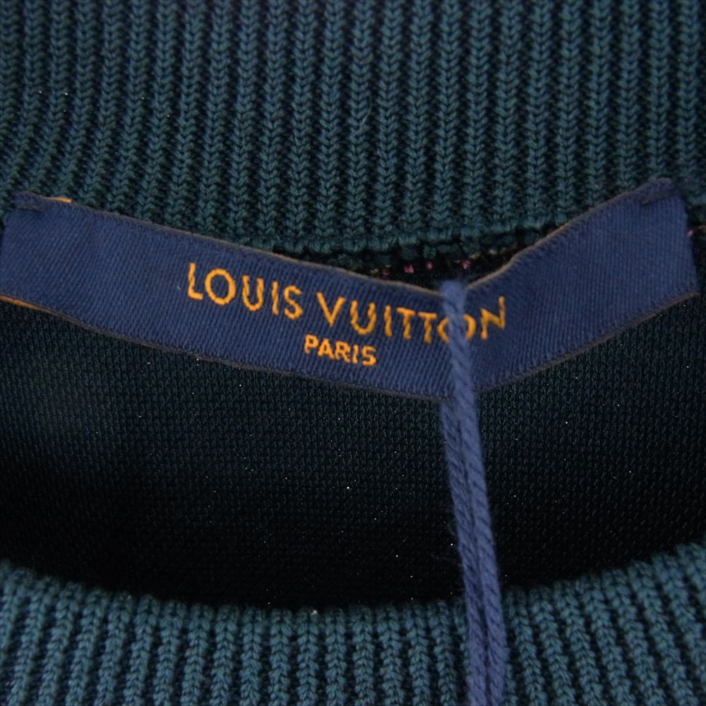 LOUIS VUITTON ルイ・ヴィトン 21SS  HKY75WZRW モノグラム 総柄 ジャカード スウェット シャツ トレーナー L【新古品】【未使用】【中古】