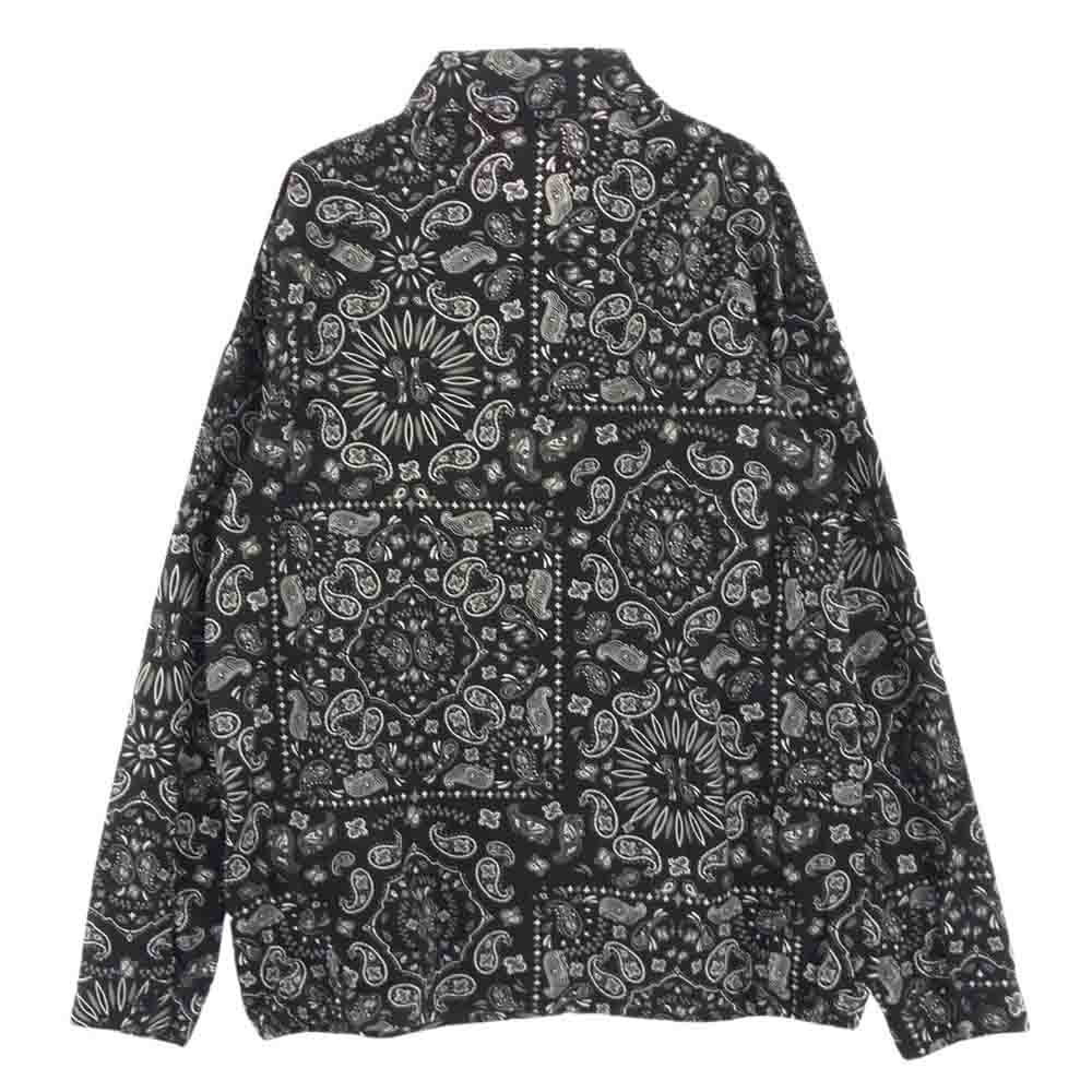 クックマン Delivery Jacket Paisley デリバリー ジャケット ペイズリー ブラック系 L【中古】