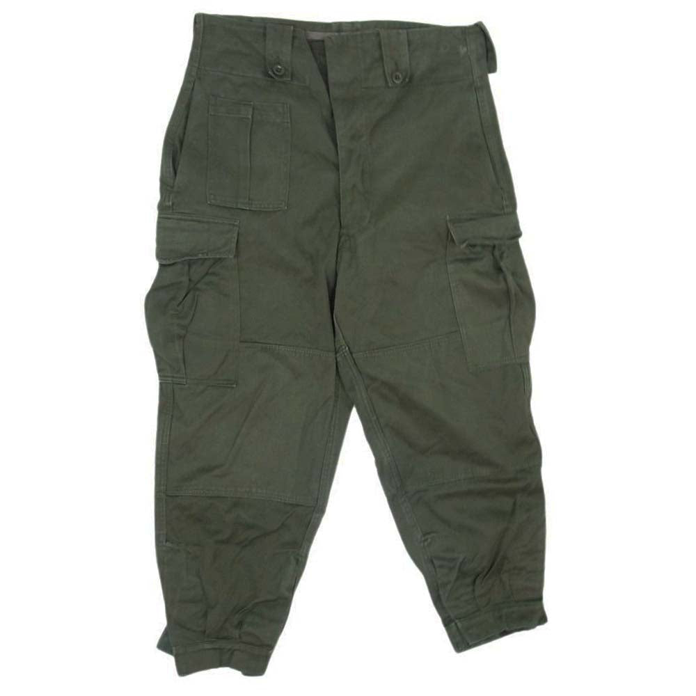 フランス軍 ヴィンテージ ベルギー軍  SEYNTEX社製 M-64 フィールド ミリタリー パンツ  カーキ系 サイズ表記無【中古】