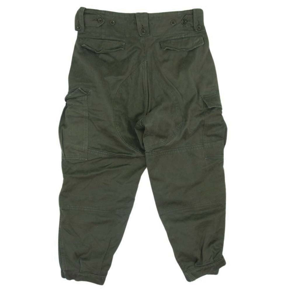 フランス軍 ヴィンテージ ベルギー軍  SEYNTEX社製 M-64 フィールド ミリタリー パンツ  カーキ系 サイズ表記無【中古】
