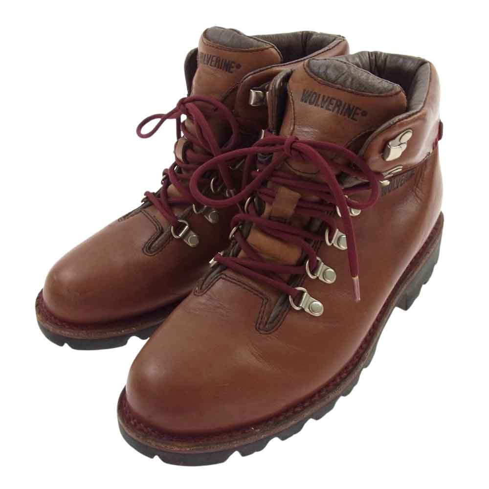 WOLVERINE ウルヴァリン W05437  GORE-TEX ゴアテックス GTX マウンテン ワーク ブーツ ブラウン系 7.5【中古】