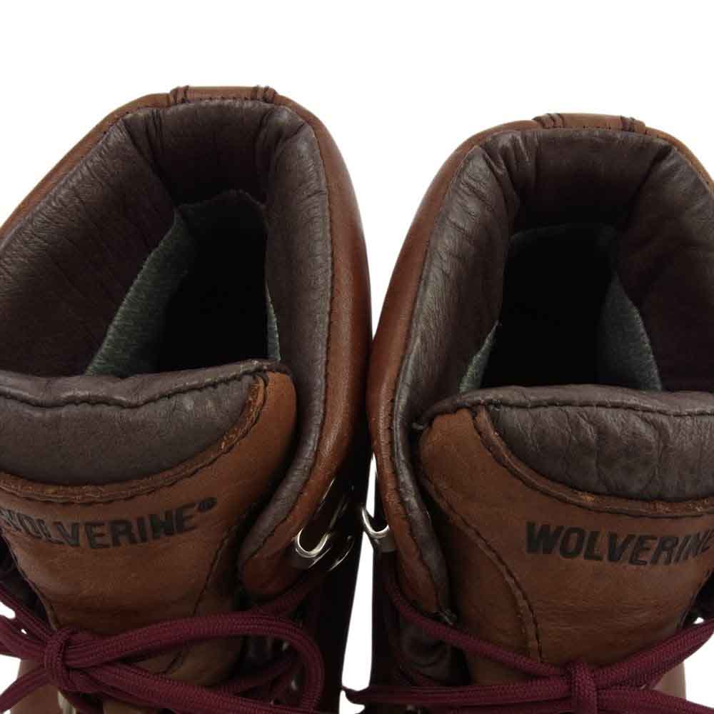 WOLVERINE ウルヴァリン W05437  GORE-TEX ゴアテックス GTX マウンテン ワーク ブーツ ブラウン系 7.5【中古】