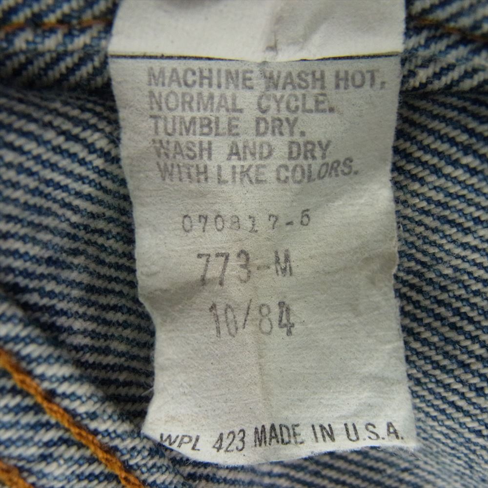 Levi's リーバイス 70506 刻印725 デニム トラッカー ジャケット インディゴブルー系 42【中古】