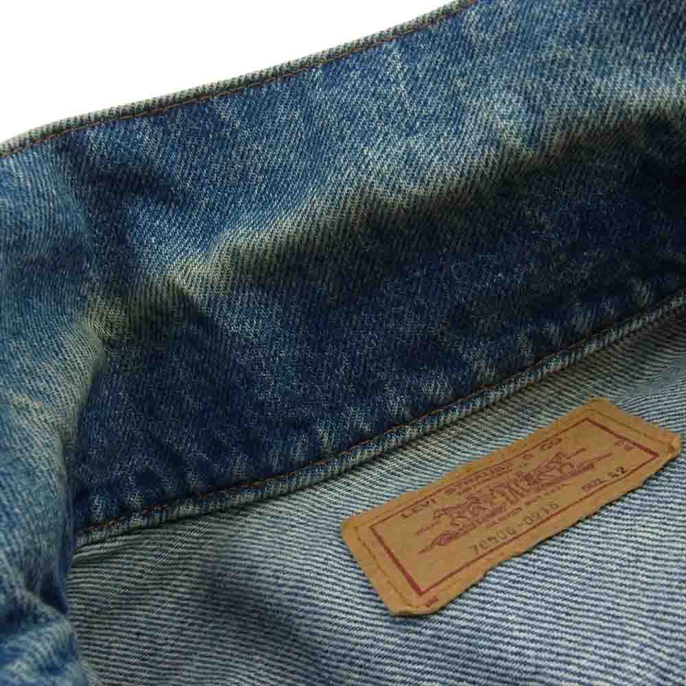 Levi's リーバイス 70506 刻印725 デニム トラッカー ジャケット インディゴブルー系 42【中古】