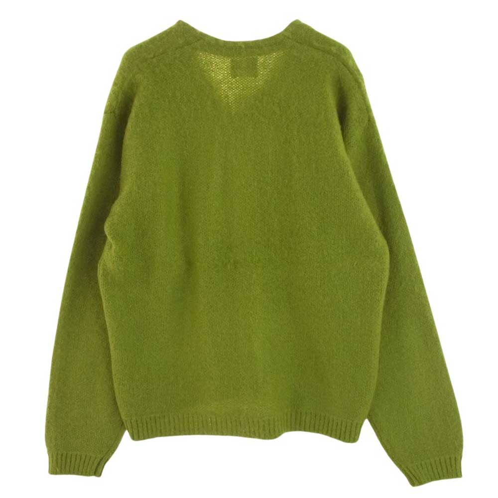 タウンクラフト 23AW PENNEY'S ペニーズ SHAGGY SOLID CARDIGAN シャギー ソリッド アクリル モヘア カーディガン グリーン グリーン系 M【極上美品】【中古】