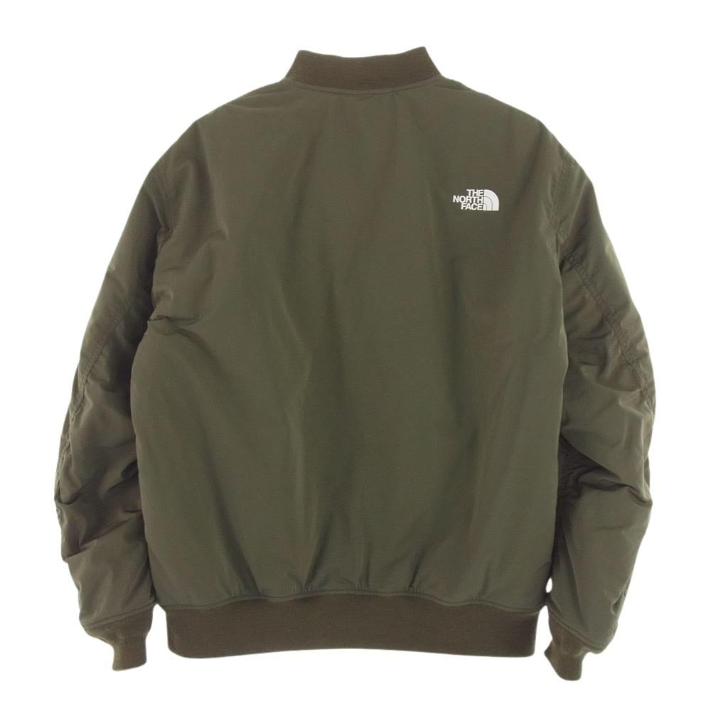 THE NORTH FACE ノースフェイス NY82132 INSULATION BOMBER JACKET インサレーション ボンバー ジャケット カーキ系 XL【中古】