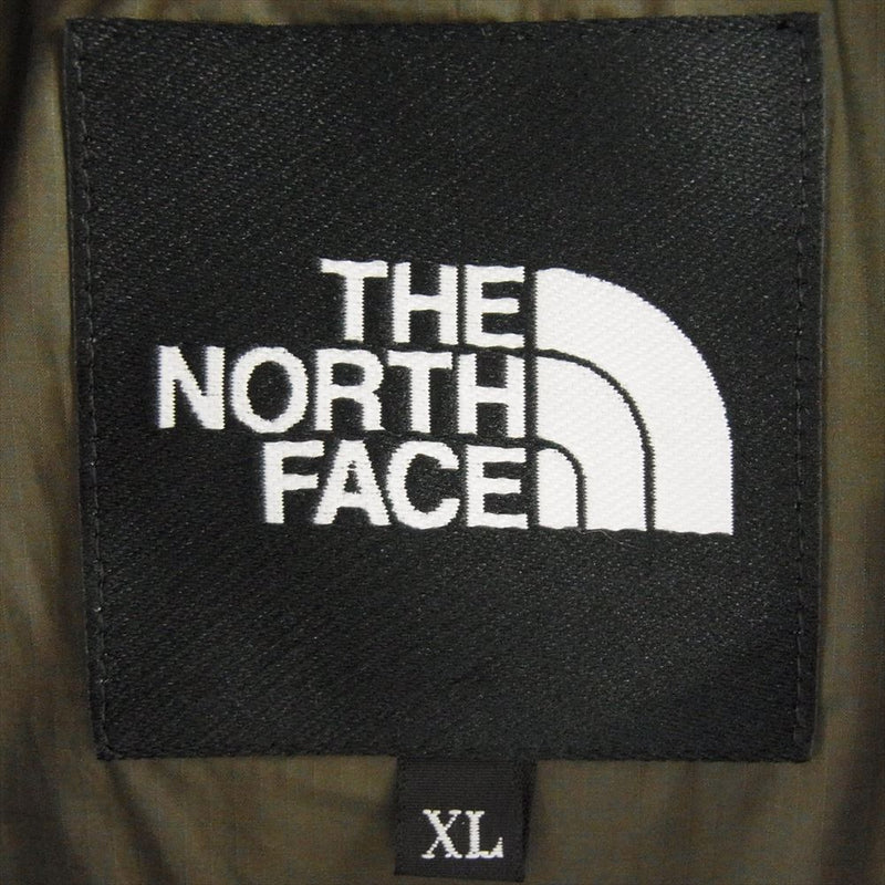 THE NORTH FACE ノースフェイス NY82132 INSULATION BOMBER JACKET インサレーション ボンバー ジャケット カーキ系 XL【中古】