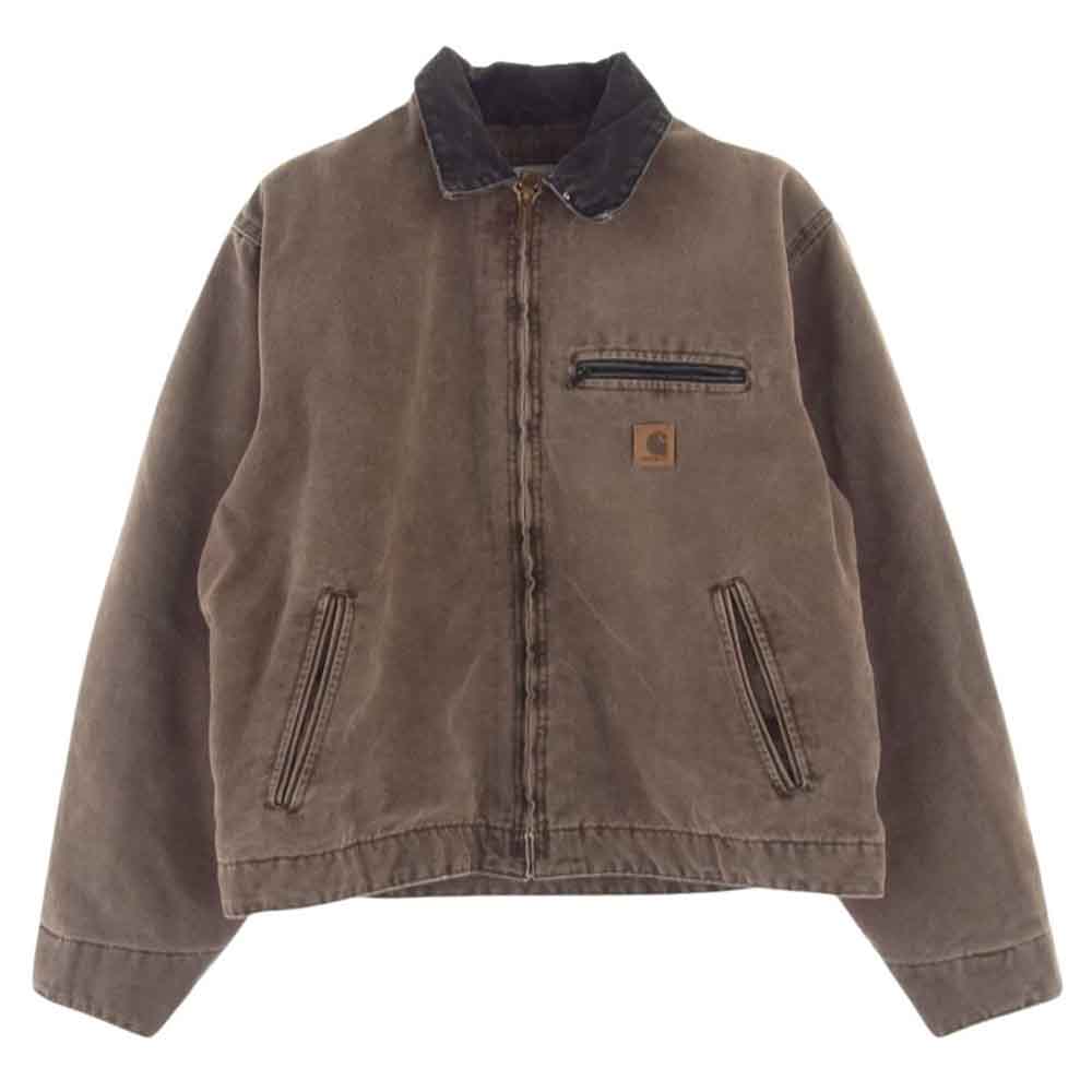 Carhartt カーハート 80s 90s USA製 デトロイト ワーク ジャケット ブラウン系【中古】