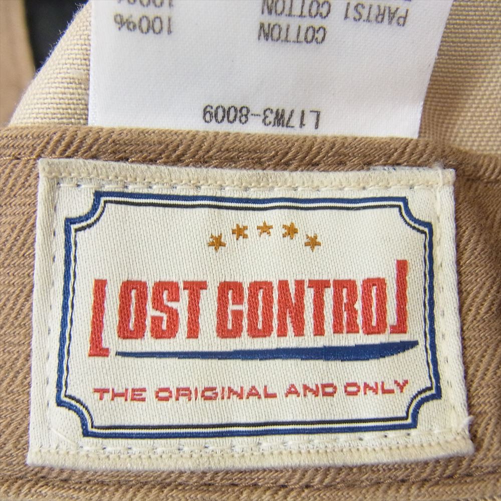 LOST CONTROL ロストコントロール L17W3-8009 Umpire Cap キャップ  ベージュ系【中古】
