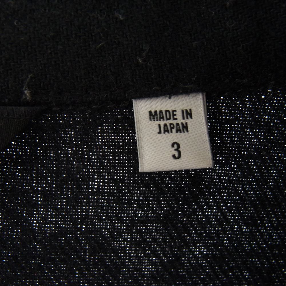 レンダー RDS915 COTTON SILK NEP SHIRT コットンシルクネップシャツ シルク混 長袖 ブラック系 3【中古】