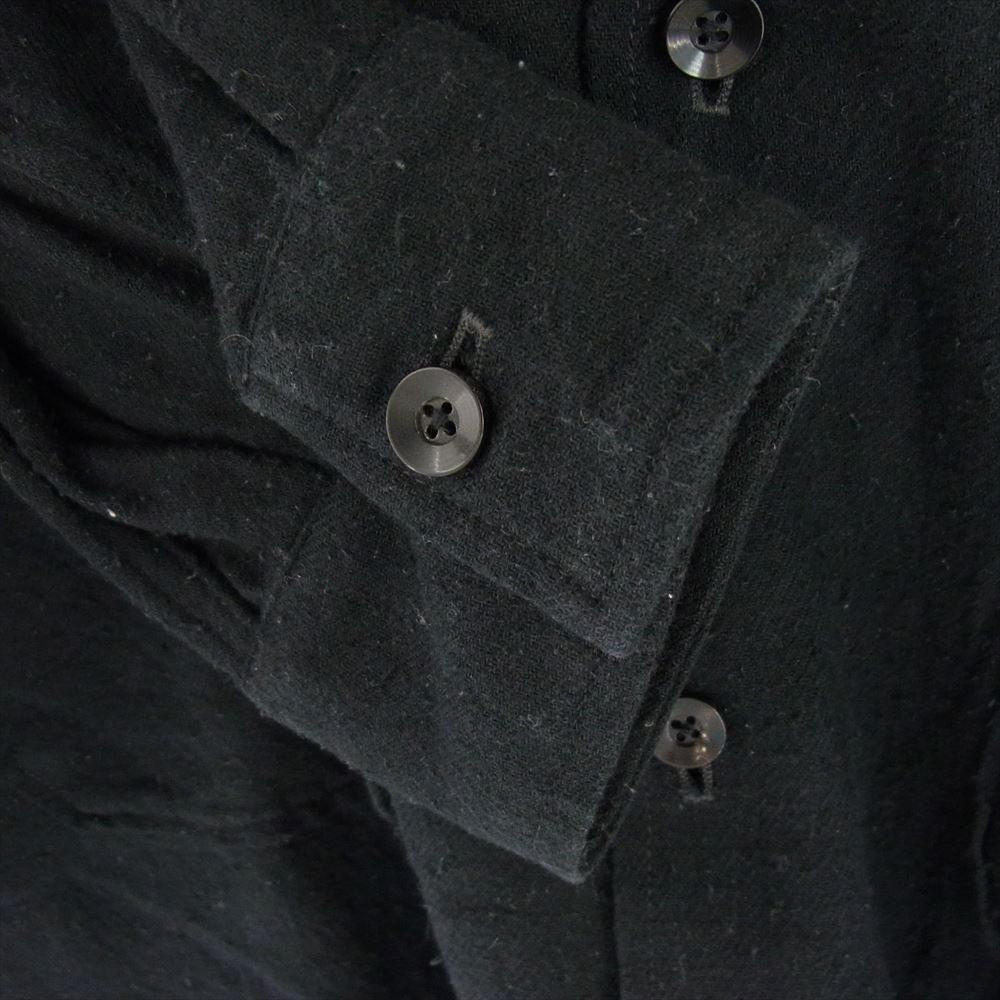 レンダー RDS915 COTTON SILK NEP SHIRT コットンシルクネップシャツ シルク混 長袖 ブラック系 3【中古】