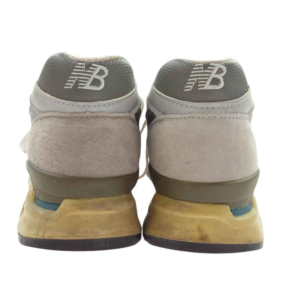 NEW BALANCE ニューバランス M998 USA製 ABZORB アブゾーブ 998 ローカット スニーカー グレー系 26.5ｃｍ【中古】