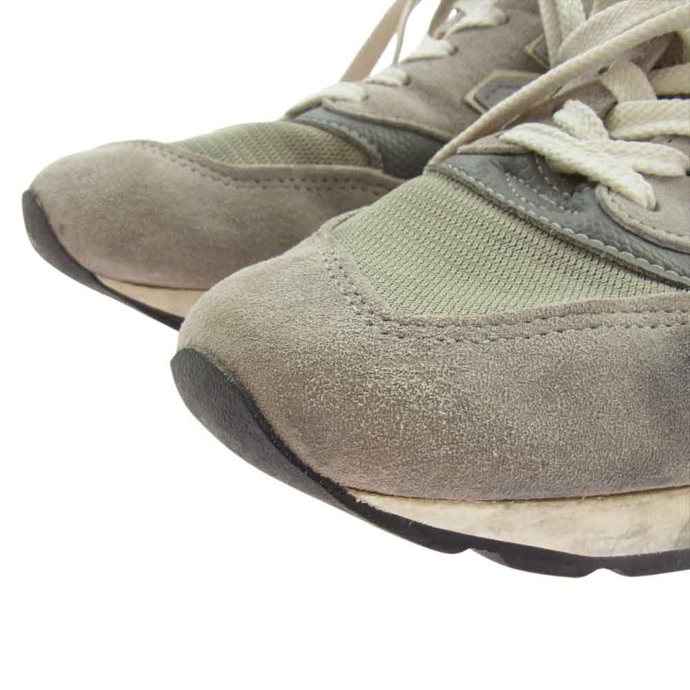 NEW BALANCE ニューバランス M998 USA製 ABZORB アブゾーブ 998 ローカット スニーカー グレー系 26.5ｃｍ【中古】
