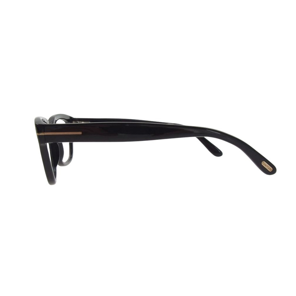 TOM FORD トムフォード TF5178 アジアンフィット ウエリントン メガネ 眼鏡  ブラック系 50□21【中古】