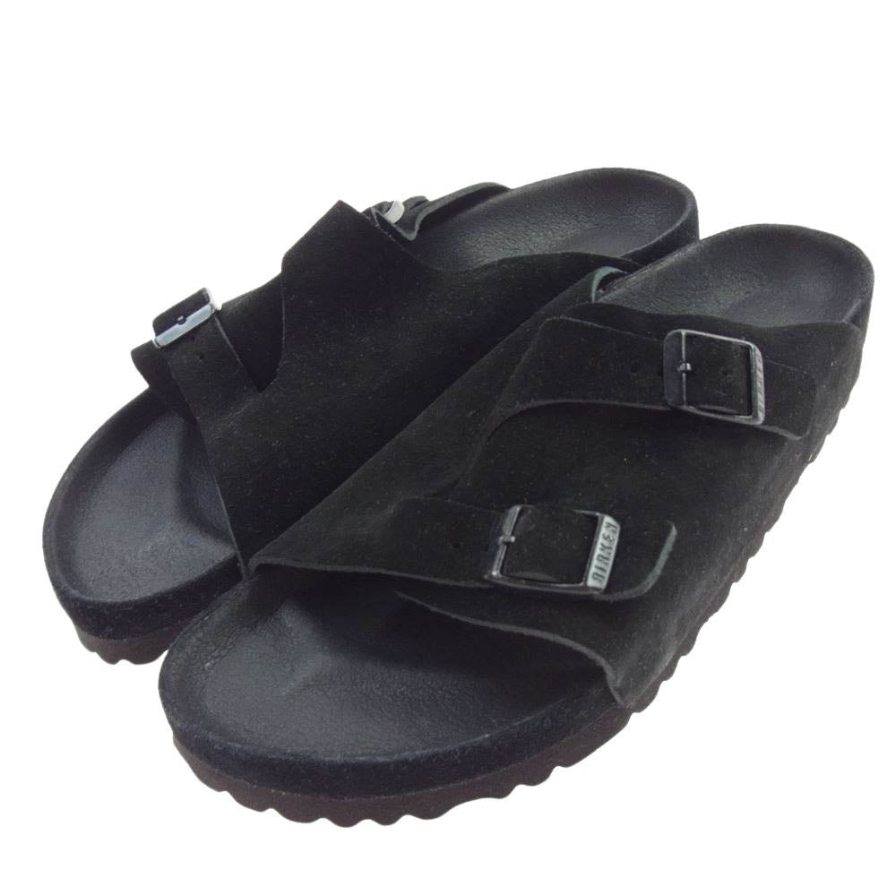 BIRKENSTOCK ビルケンシュトック 1020884 BEAMS ビームス別注 Zurich チューリッヒ BS  スウェード サンダル ブラック系 26cm【中古】