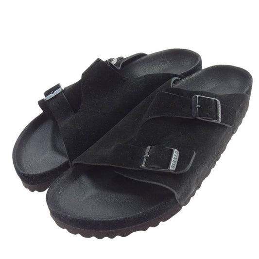 BIRKENSTOCK ビルケンシュトック 1020884 BEAMS ビームス別注 Zurich チューリッヒ BS  スウェード サンダル ブラック系 26cm【中古】
