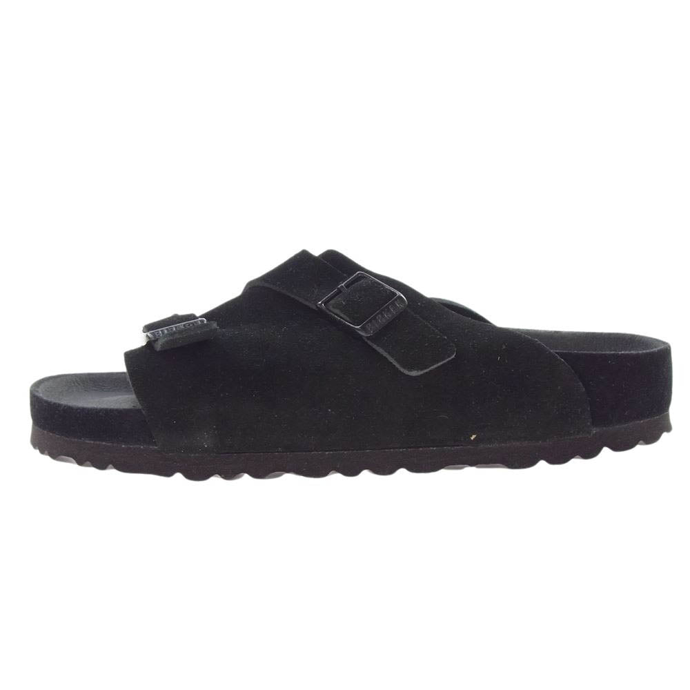 BIRKENSTOCK ビルケンシュトック 1020884 BEAMS ビームス別注 Zurich チューリッヒ BS  スウェード サンダル ブラック系 26cm【中古】