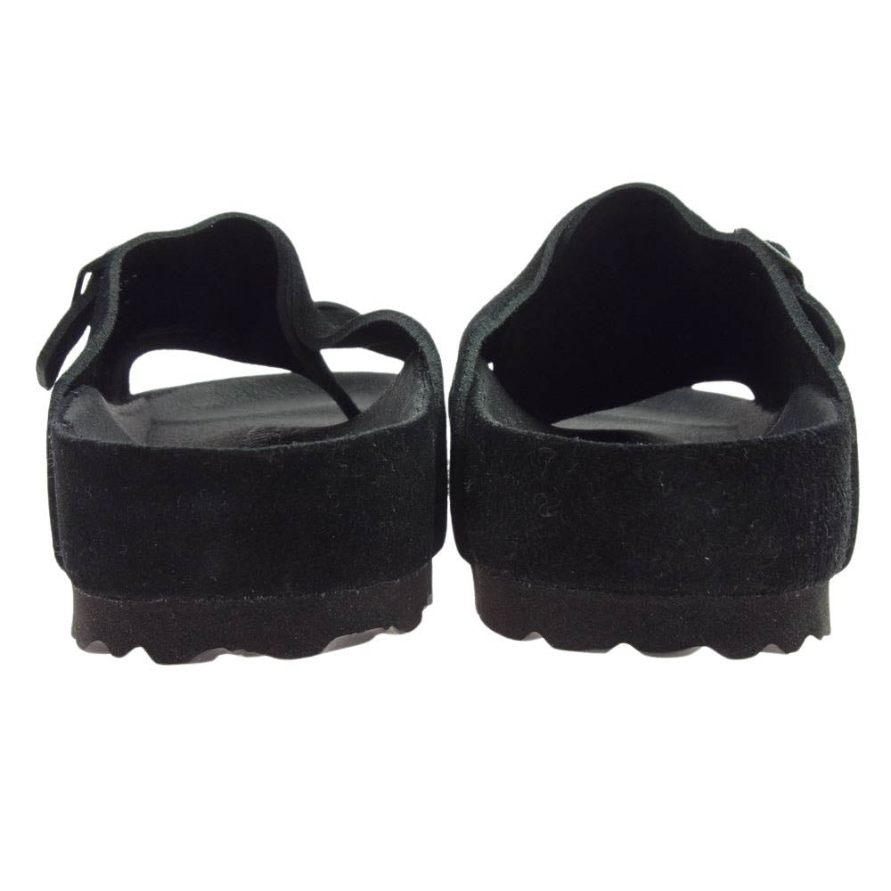 BIRKENSTOCK ビルケンシュトック 1020884 BEAMS ビームス別注 Zurich チューリッヒ BS  スウェード サンダル ブラック系 26cm【中古】