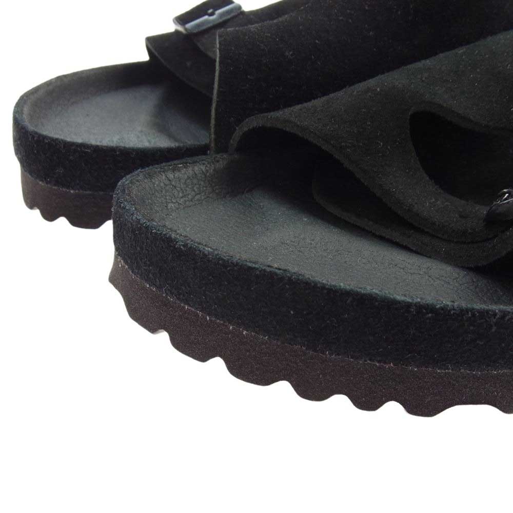 BIRKENSTOCK ビルケンシュトック 1020884 BEAMS ビームス別注 Zurich チューリッヒ BS  スウェード サンダル ブラック系 26cm【中古】