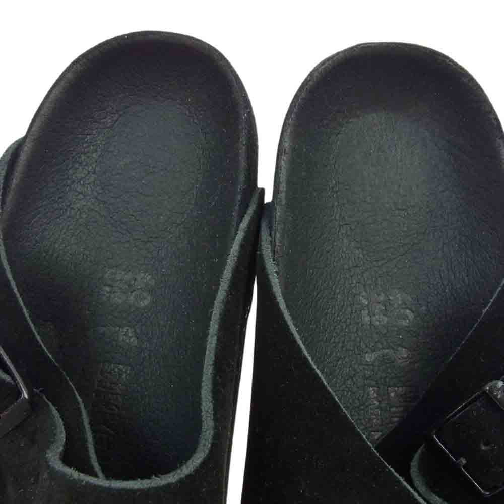 BIRKENSTOCK ビルケンシュトック 1020884 BEAMS ビームス別注 Zurich チューリッヒ BS  スウェード サンダル ブラック系 26cm【中古】